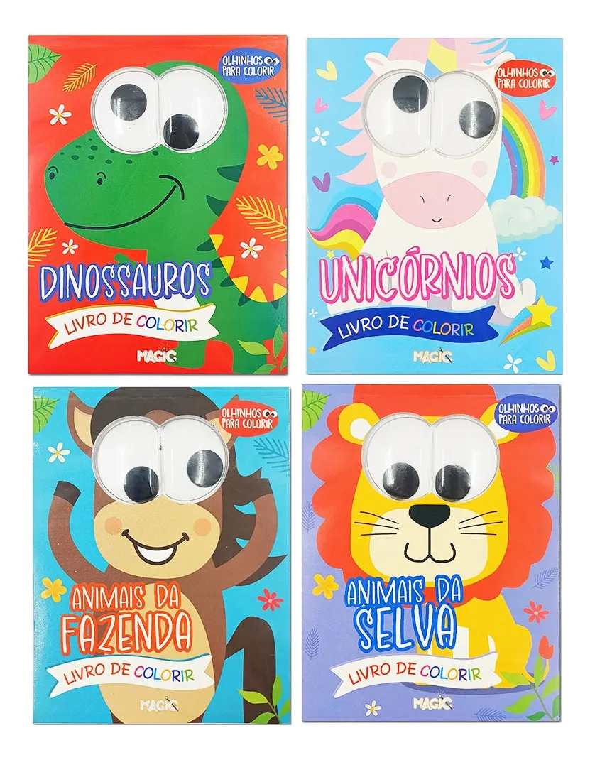 LIVRO COLORIR OLHINHOS